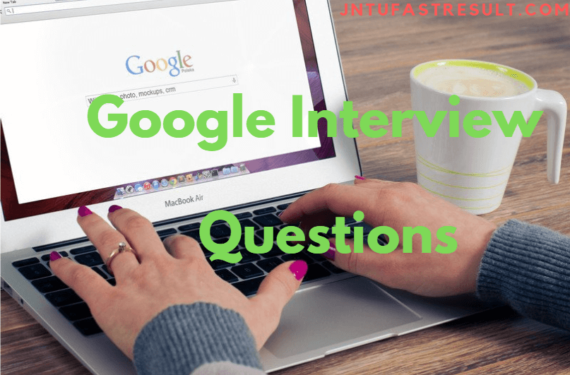 Google Interview Questions on puzzles