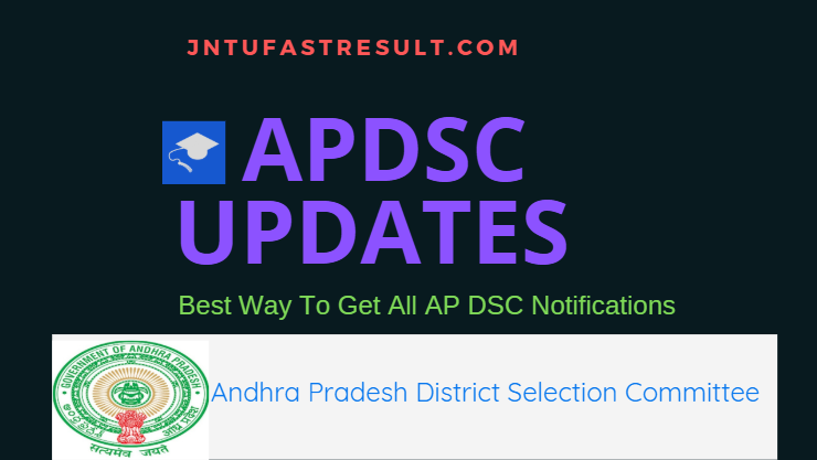 AP DSC Notification 2018