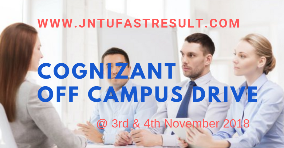 Cognizant off campus drive