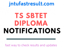 TS Sbtet Updates