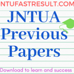 JNTUA B.Tech 4-2 Sem Important Question papers & Materials Books pdf
