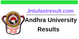 andhra university results
