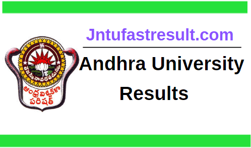 andhra university results