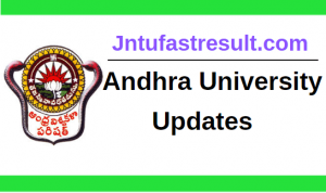 Andhra University Updates
