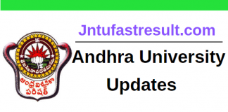 Andhra University Updates