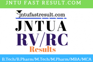 JNTUA B.Tech 4-1 RC Results
