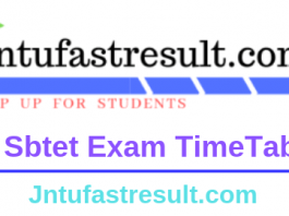 Ts Sbtet Updates