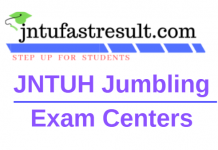 Jntuh Jumbling Exam Center