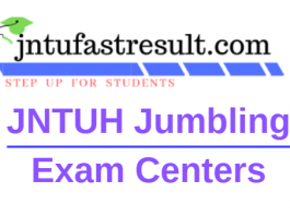 Jntuh Jumbling Exam Center