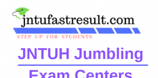 Jntuh Jumbling Exam Center