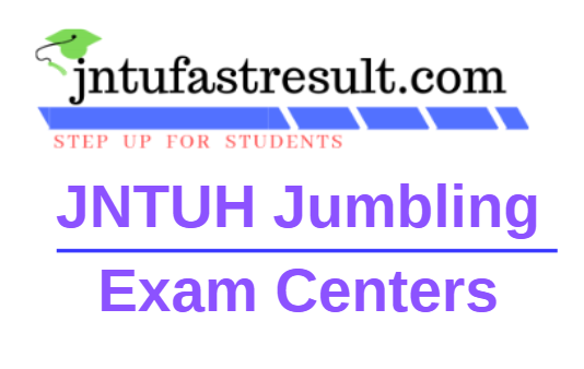Jntuh Jumbling Exam Center