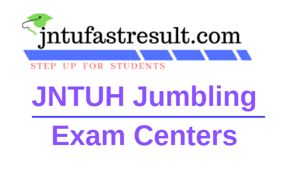 Jntuh Jumbling Exam Center