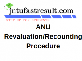 ANU Revaluation Application Form