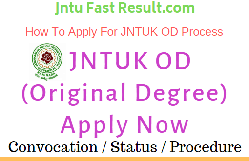 Jntuk od login