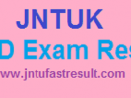 jntuk Ph.D exam result