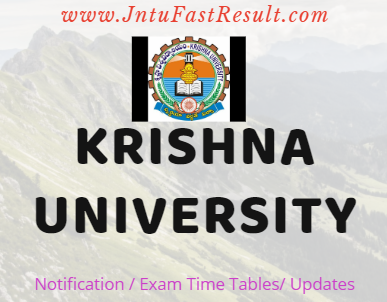 Krishna University Exam Timetable