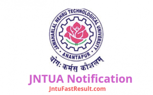 jntua exam fees notification