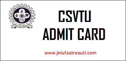 CSVTU-admit-card