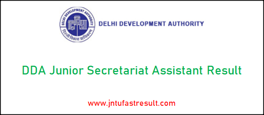 dda-junior-secretariat-assistant-result