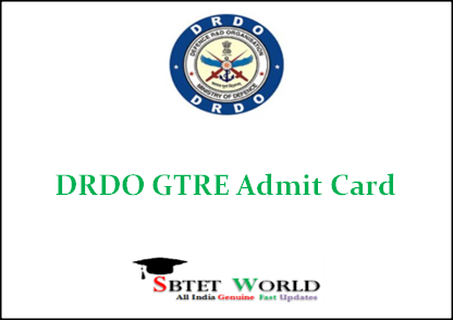 drdo-gtre-admit-card