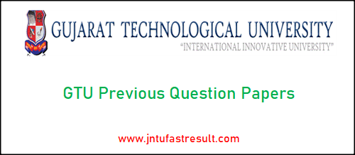 gtu-previous-papers