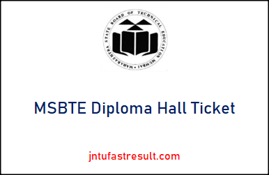 MSBTE Hall Ticket 2022 (Released) - Download MSBTE Diploma Winter Hall