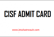 cisf-admit-card
