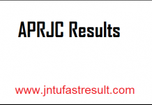 APRJC-Results