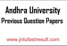 Andhra-University-Previous-Question Papers