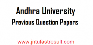 Andhra-University-Previous-Question Papers