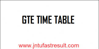 GTE-TIME-TABLE
