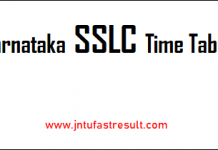 Karnataka-SSLC-Time-Table