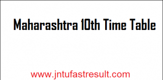 Maharashtra-10th-Time-Table