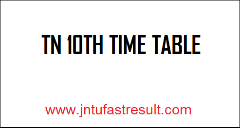 TN-10th-Time-Table