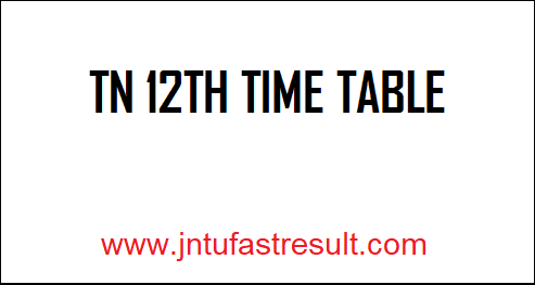 TN-12th-TIME-TABLE