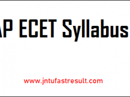 AP ECET Syllabus